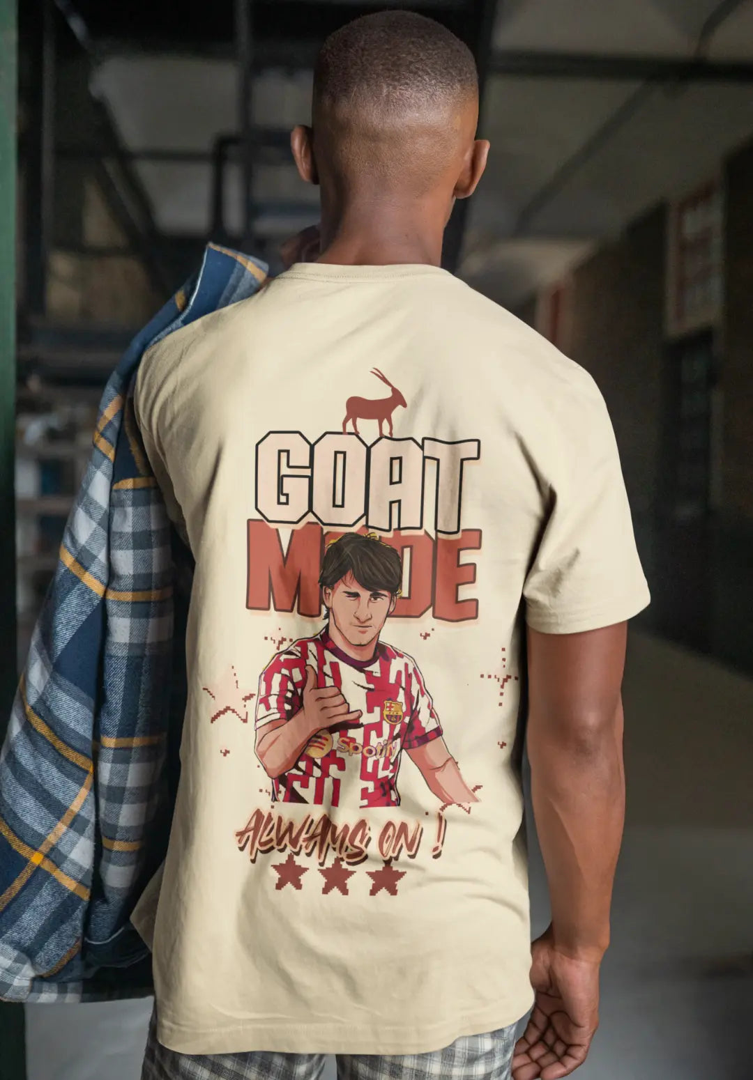 Goat Mode: Always On! Messi Exclusive T-Shirt