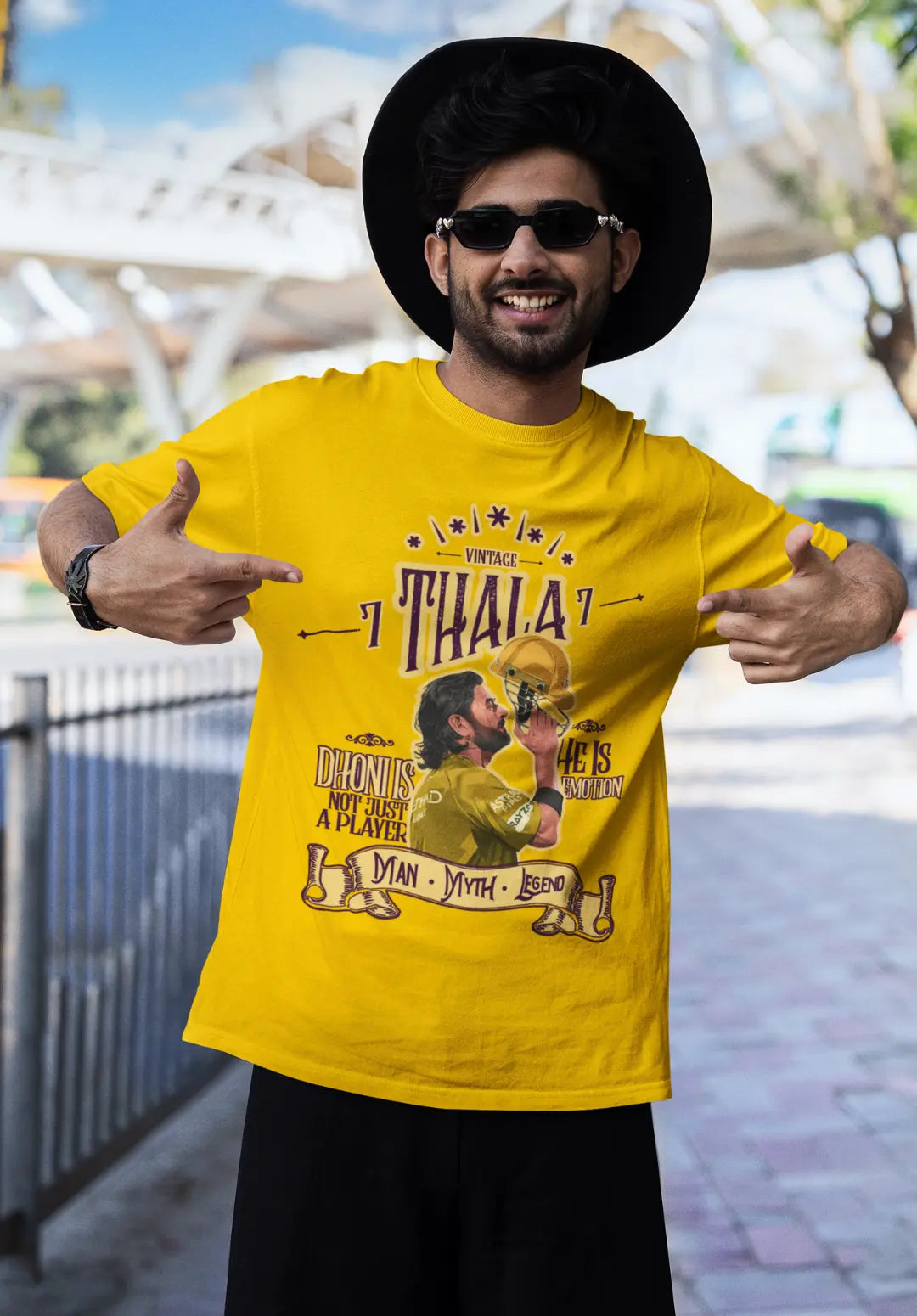 Vintage Thala - Man. Myth. Legend. T-Shirt