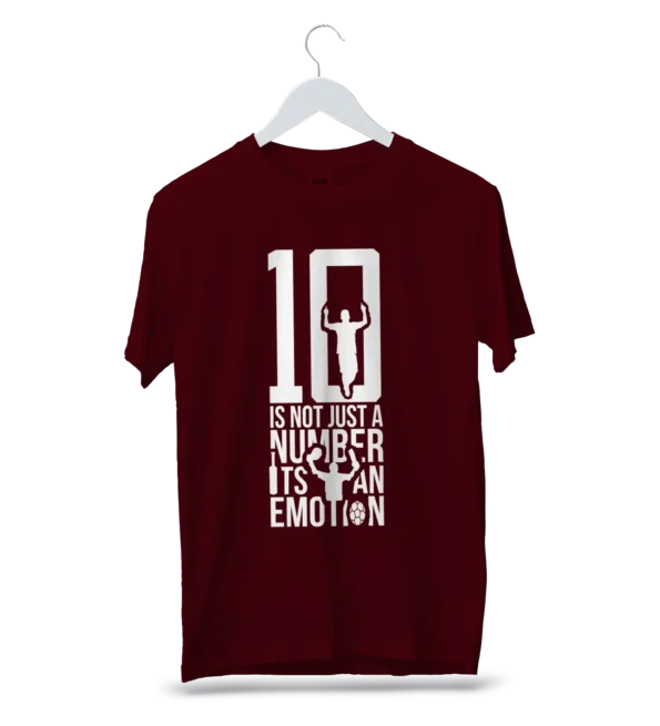 10 Is Not Just A Number Maroon