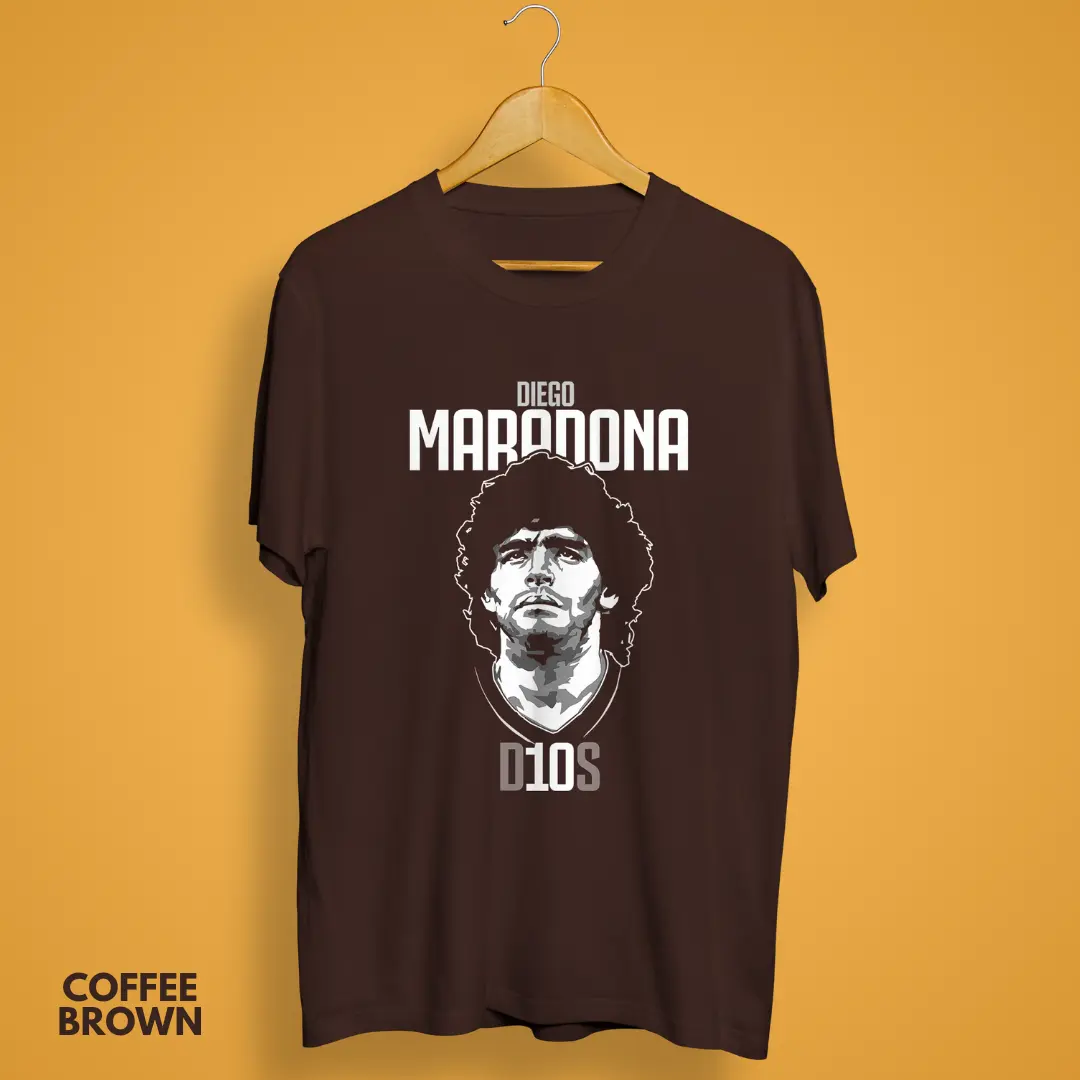 Diego Maradona D10S T Shirt Fanatic Fox