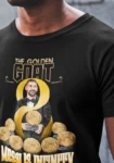 The Golden Goat – Messi 8th Ballon D’or Exclusive T-Shirt